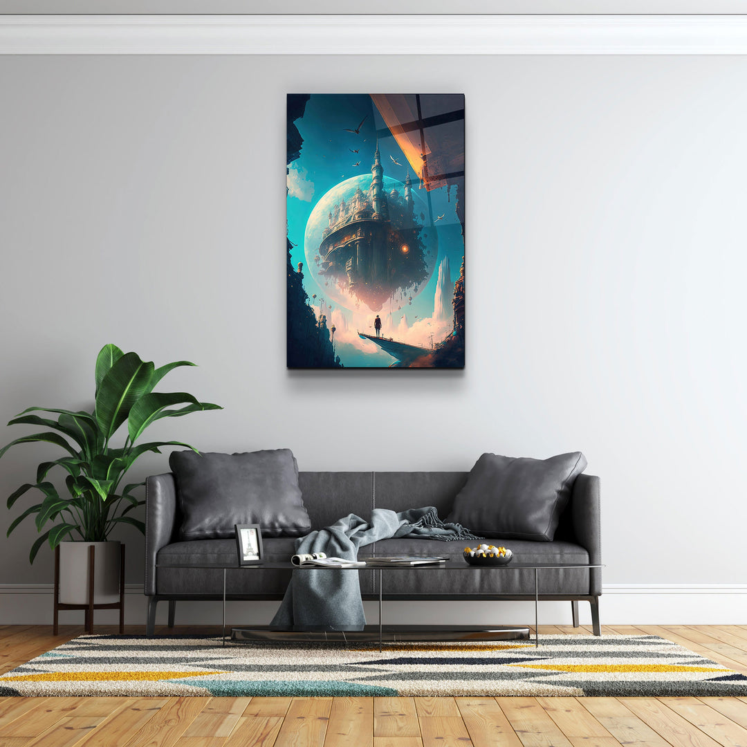 ・"In The Secret World V4"・Secret World Collection Glass Wall Art