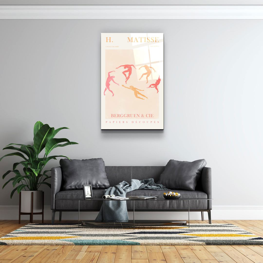 ・"H.Matisse - The Dance - Paris"・Gallery Print Collection Glass Wall Art