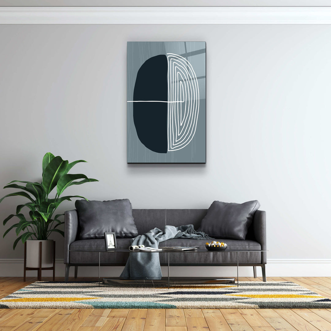 ・"Modern V5"・Glass Wall Art