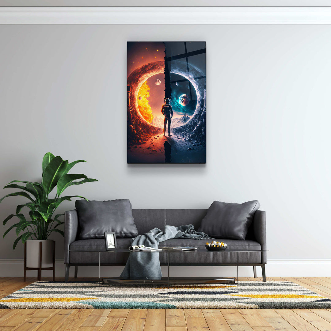 ・"The Gate"・Secret World Collection Glass Wall Art