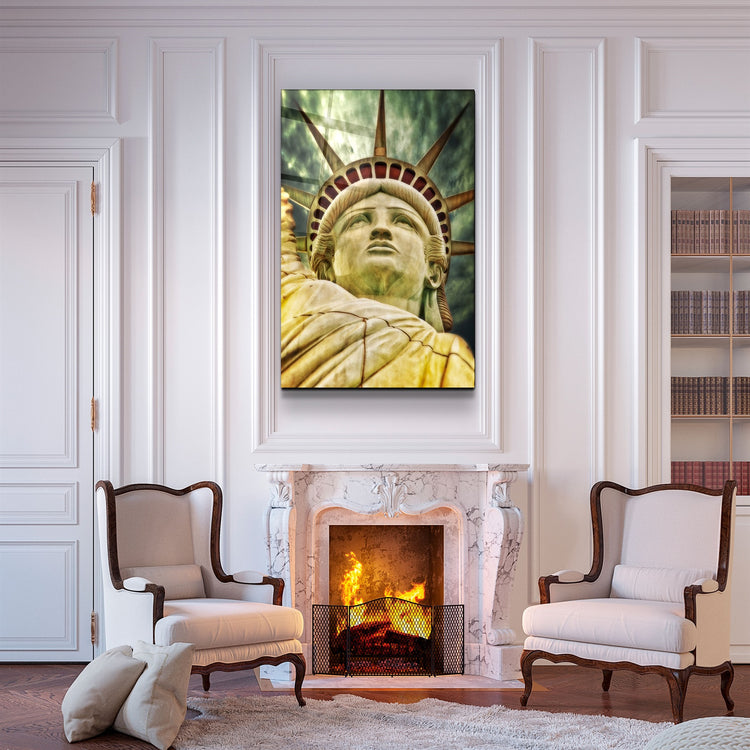 ・"Statue of Liberty"・Glass Wall Art | Artdesigna Glass Printing Wall Arts.