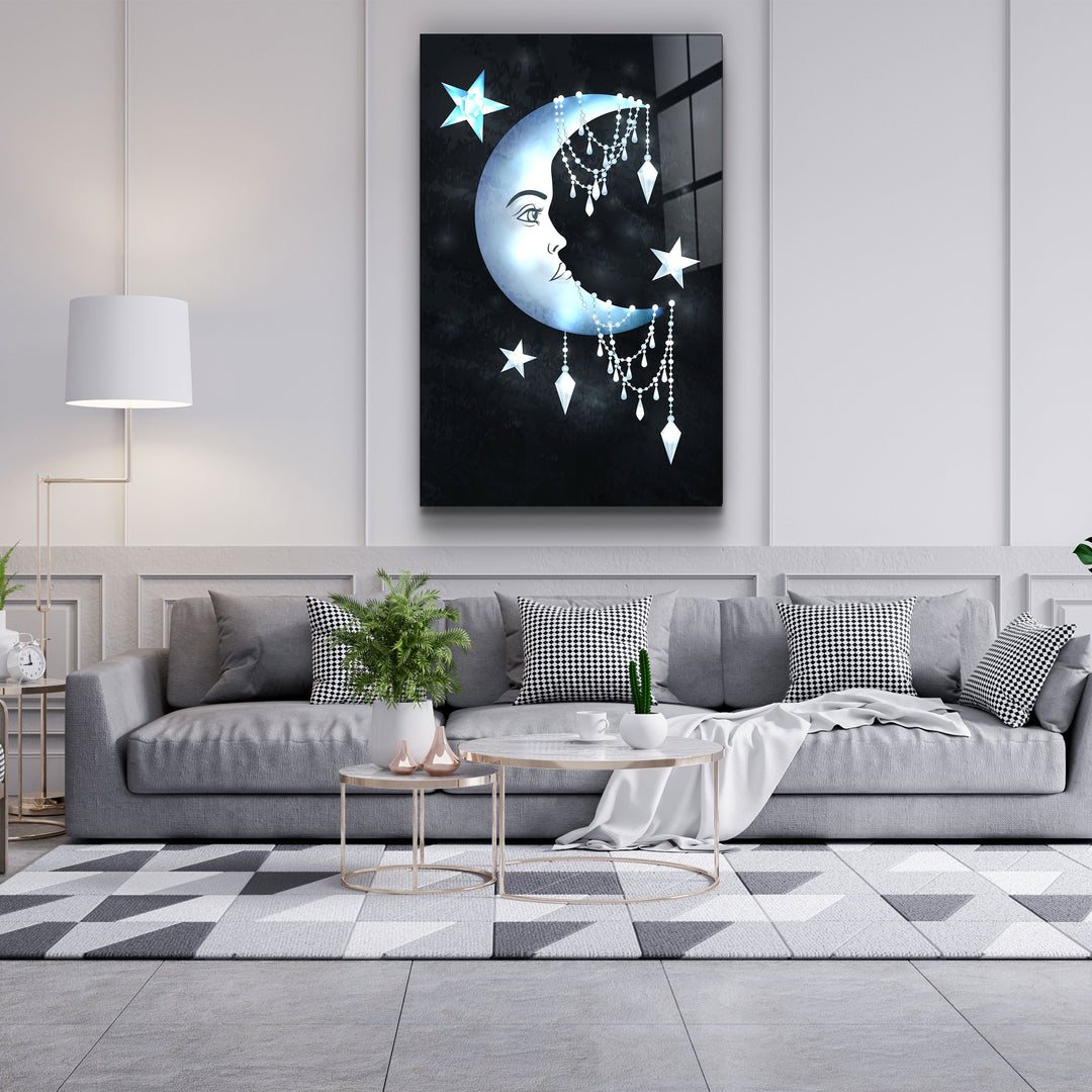 ・"Falabella Stars"・Glass Wall Art | Artdesigna Glass Printing Wall Arts.