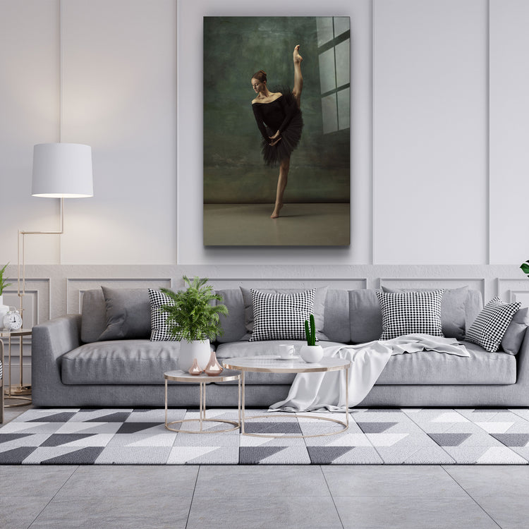 ・"Ballerina V1"・Glass Wall Art | Artdesigna Glass Printing Wall Arts.