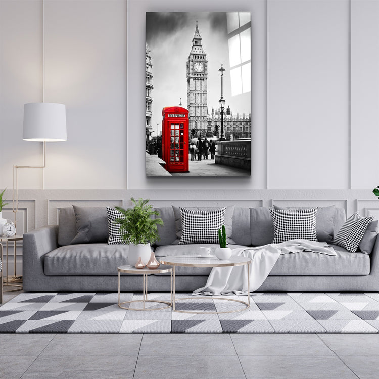 ・"London"・Glass Wall Art | Artdesigna Glass Printing Wall Arts.