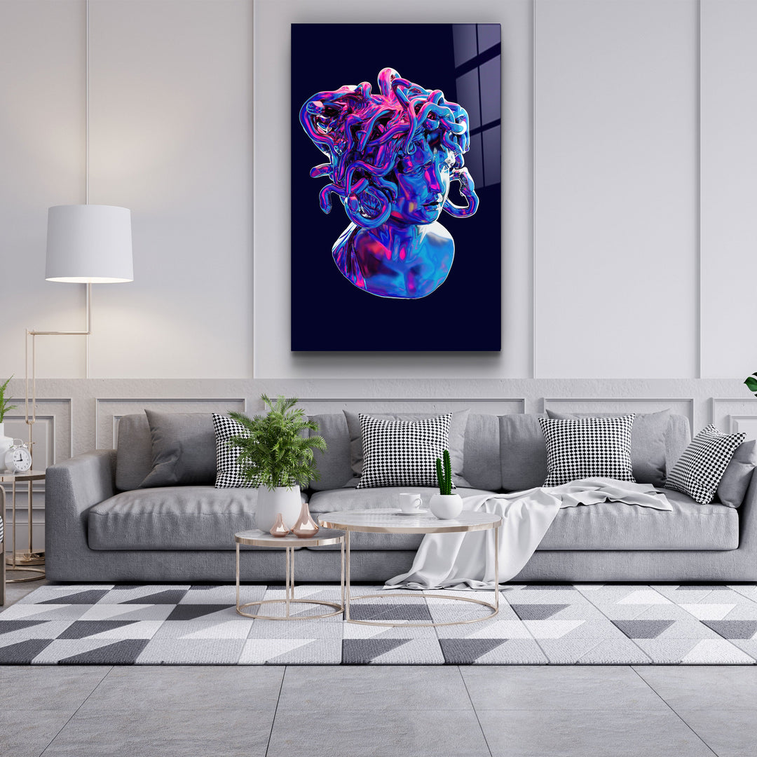 Medusa | Designers Collection Glass Wall Art