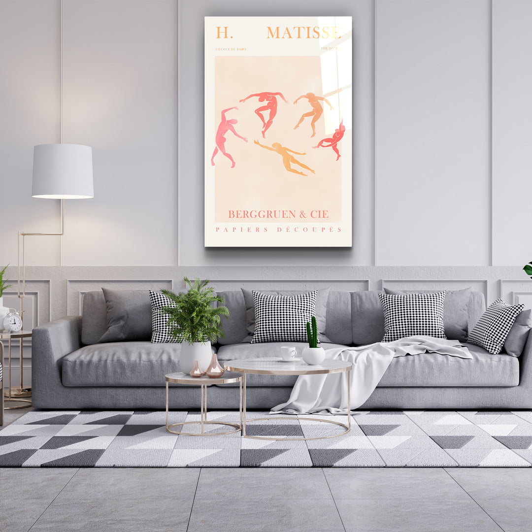 ・"H.Matisse - The Dance - Paris"・Gallery Print Collection Glass Wall Art