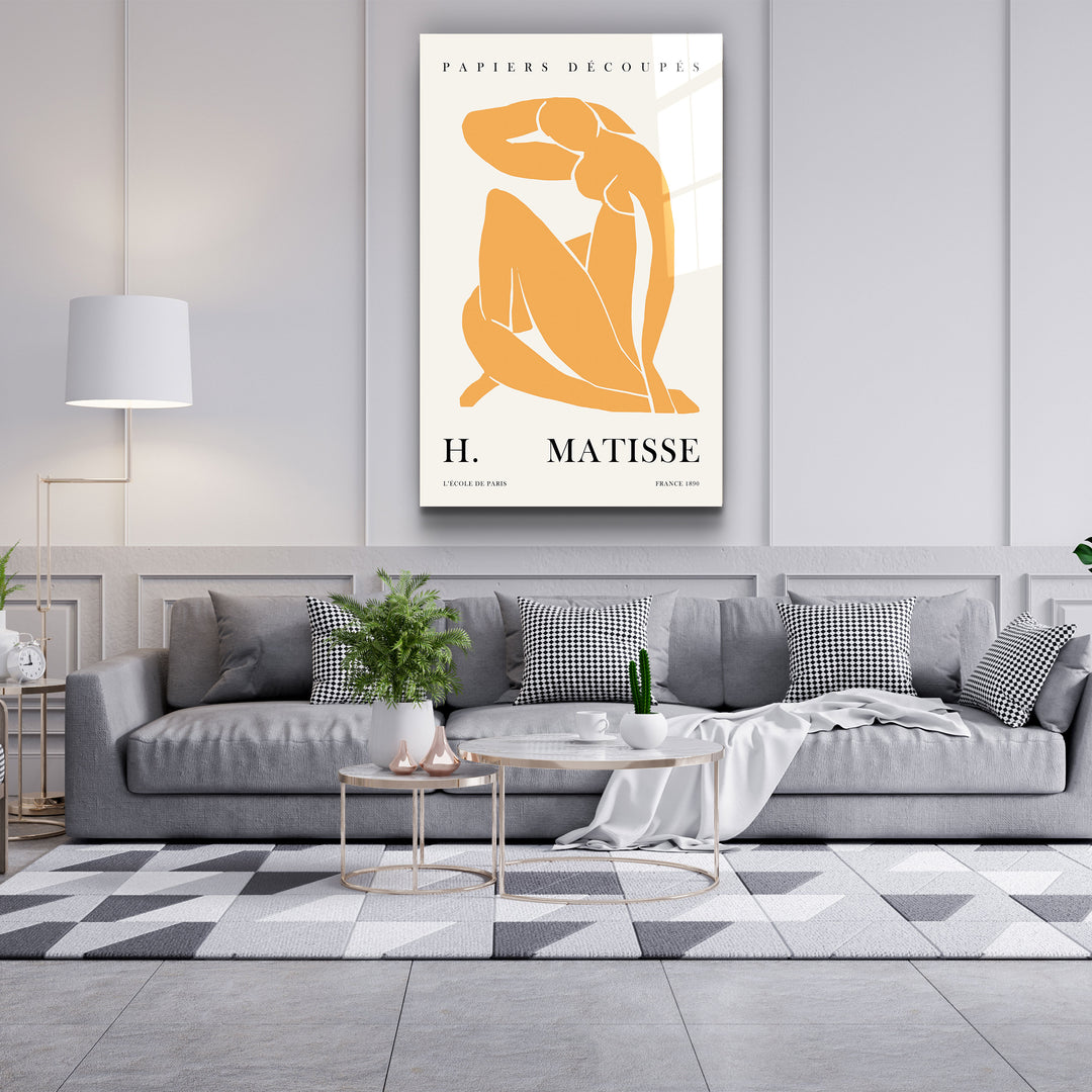 ・"H. Matisse 1890"・Gallery Print Collection Glass Wall Art