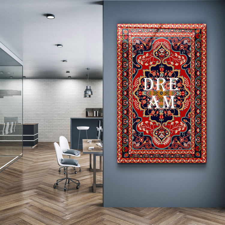 ・"Carpet Of Dream"・Designers Collection Glass Wall Art | Artdesigna Glass Printing Wall Arts.