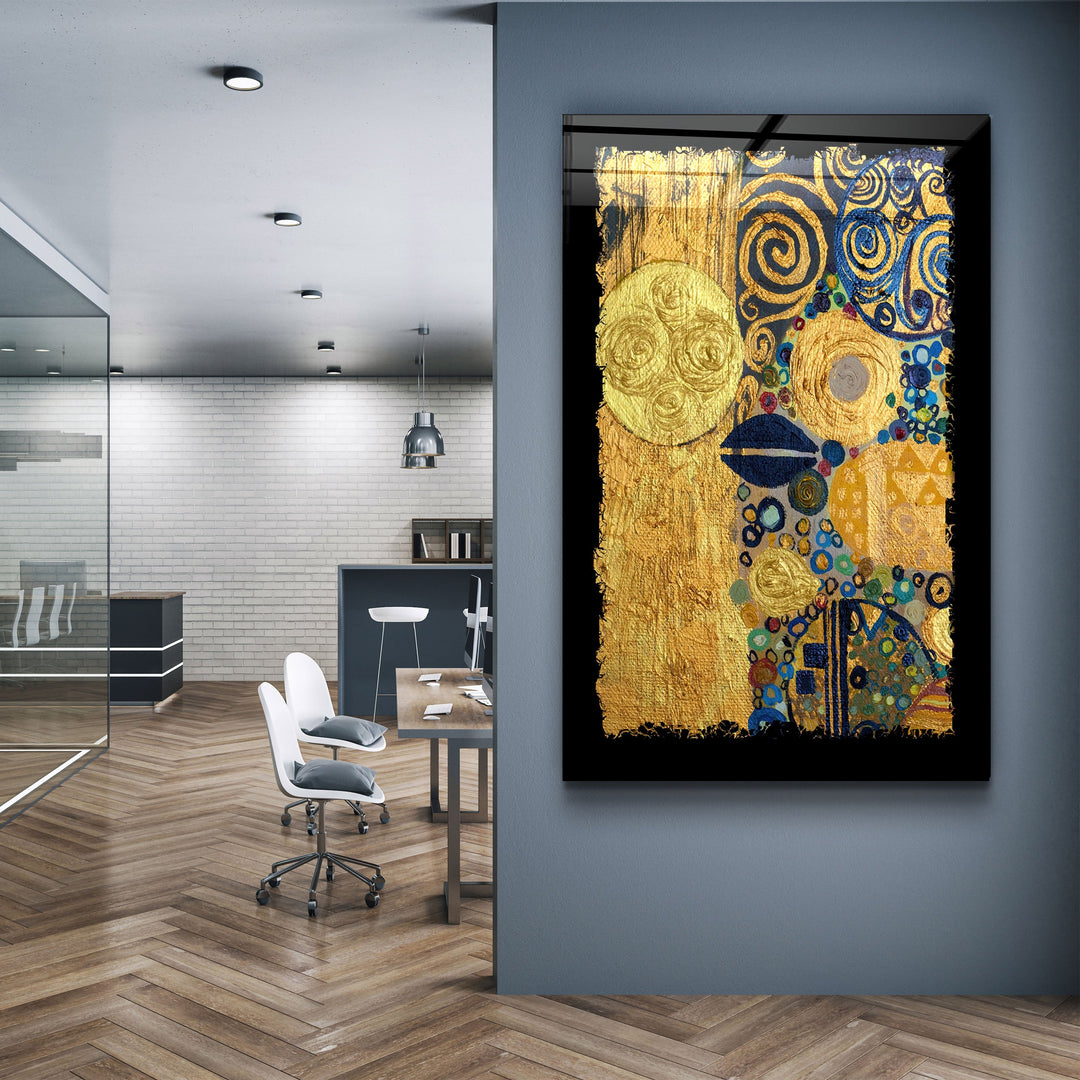 ・"Cuadro Abstract"・Glass Wall Art | Artdesigna Glass Printing Wall Arts.