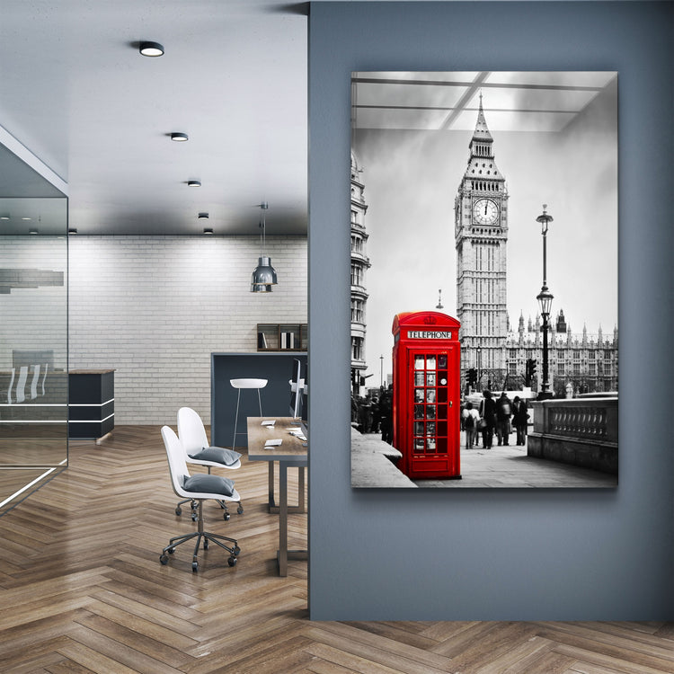 ・"London"・Glass Wall Art | Artdesigna Glass Printing Wall Arts.