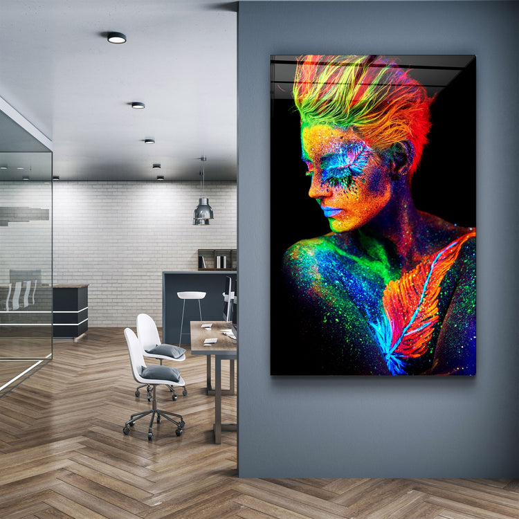 ・"Awakening"・Glass Wall Art | Artdesigna Glass Printing Wall Arts.