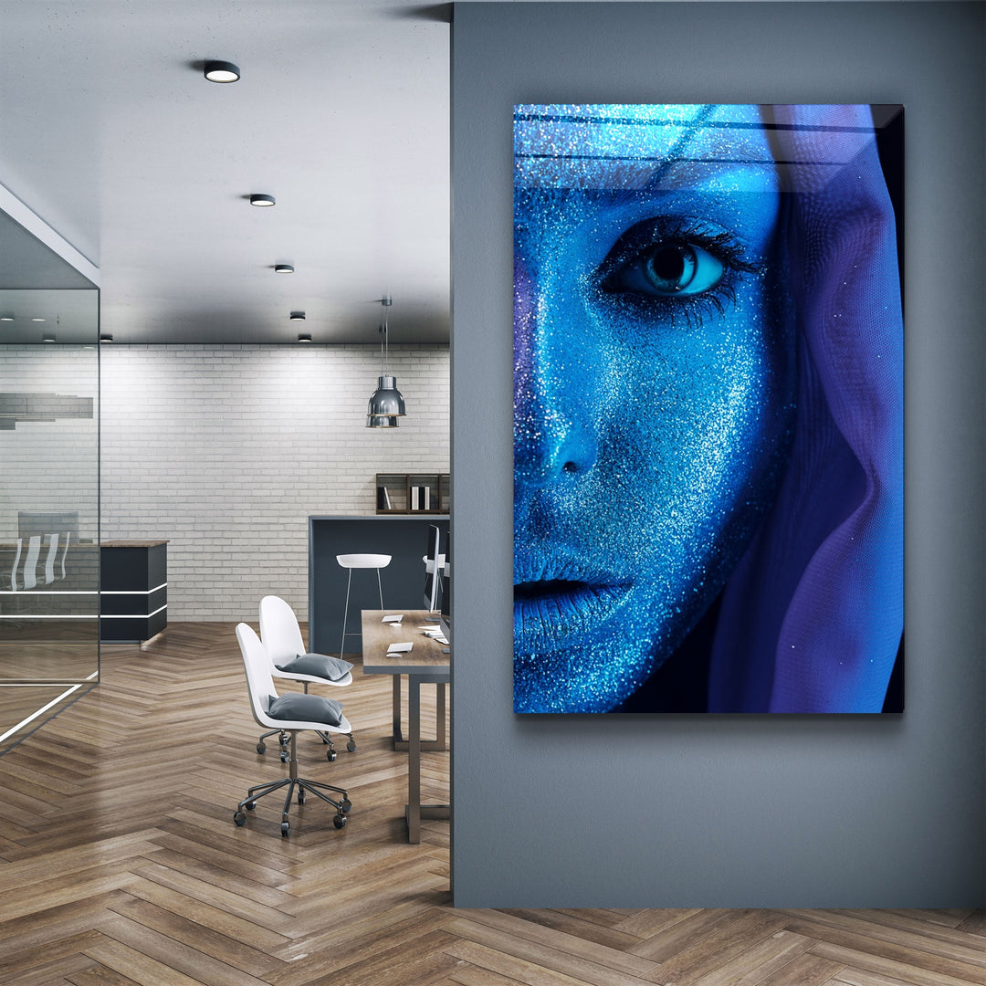 ・"Dazzling"・Glass Wall Art | Artdesigna Glass Printing Wall Arts.