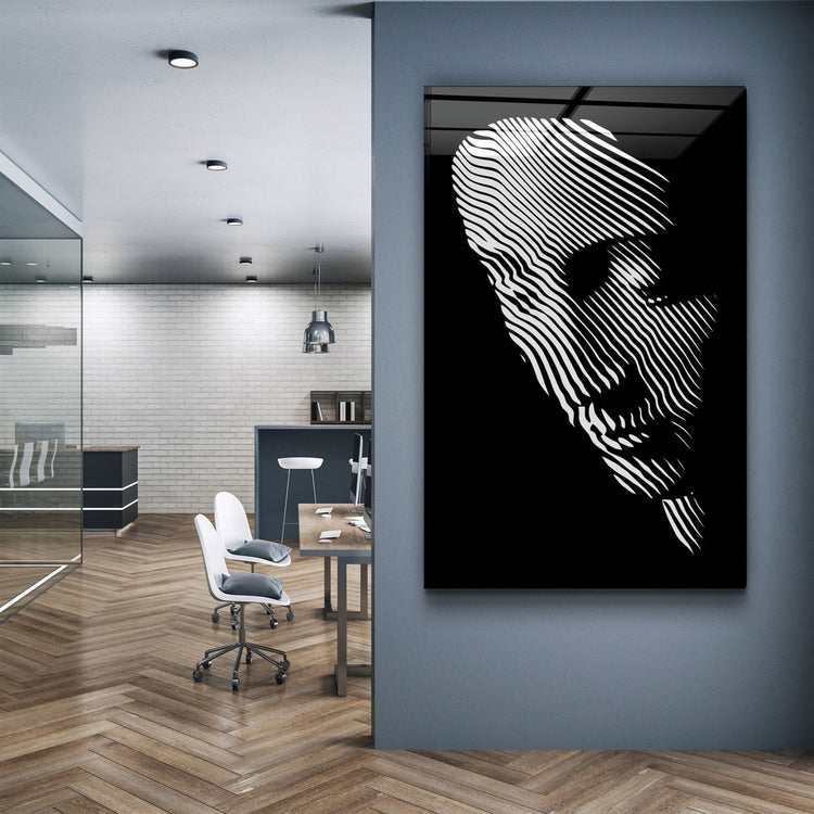 ・"Faces v3"・Glass Wall Art | Artdesigna Glass Printing Wall Arts.
