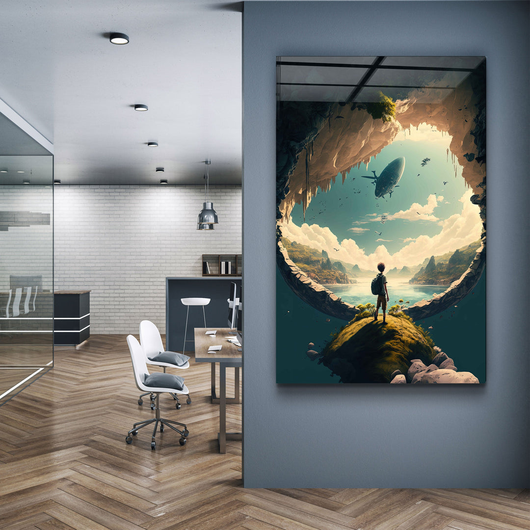 ・"In The Secret World V2"・Secret World Collection Glass Wall Art