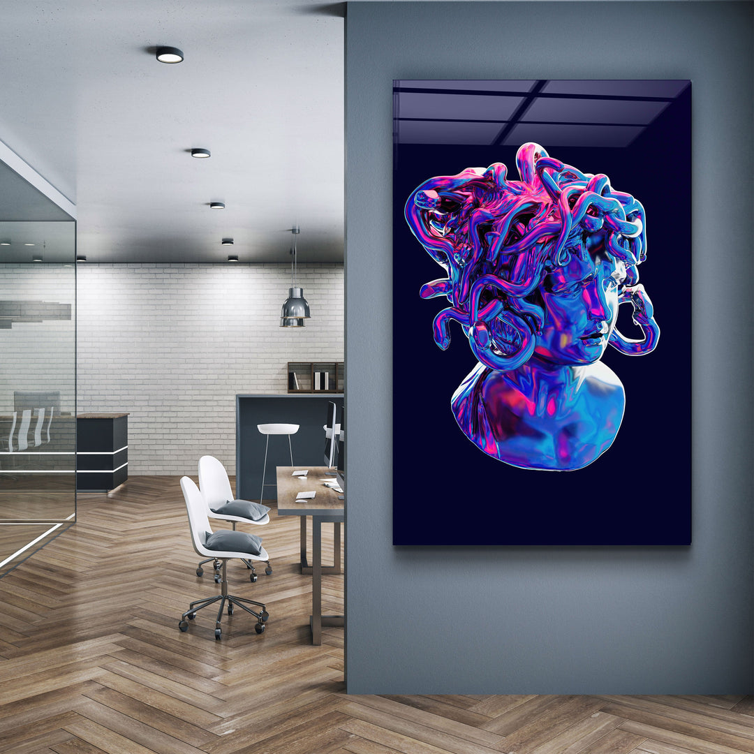 Medusa | Designers Collection Glass Wall Art