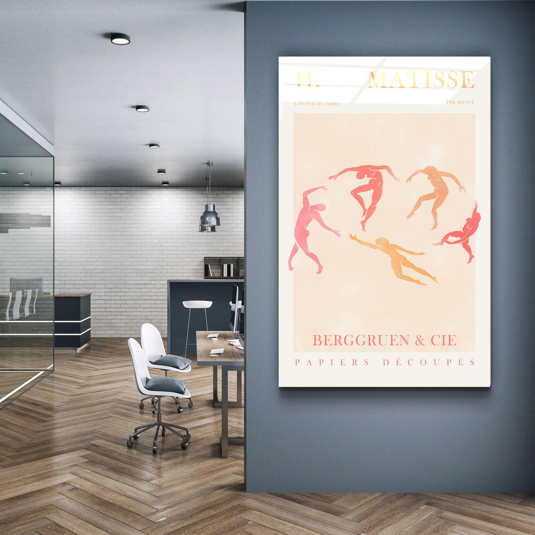 ・"H.Matisse - The Dance - Paris"・Gallery Print Collection Glass Wall Art