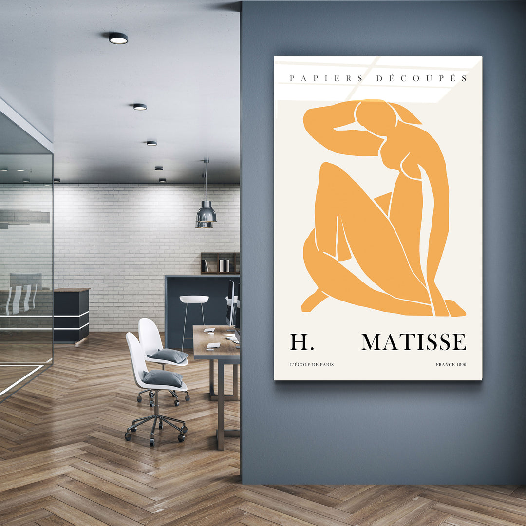 ・"H. Matisse 1890"・Gallery Print Collection Glass Wall Art