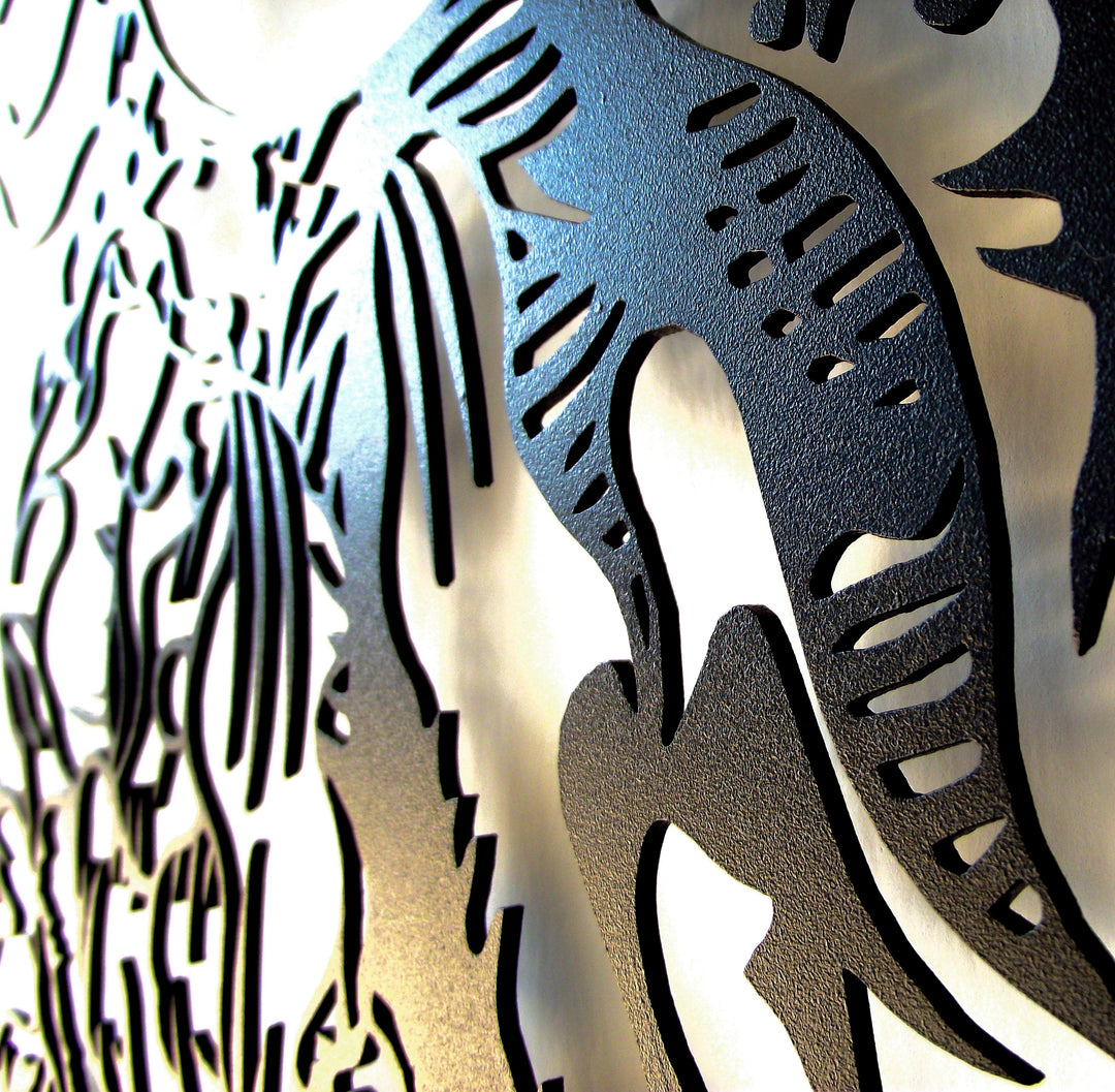 ・"Astro Lion"・Premium Metal Wall Art - Limited Edition | Artdesigna Glass Printing Wall Arts.