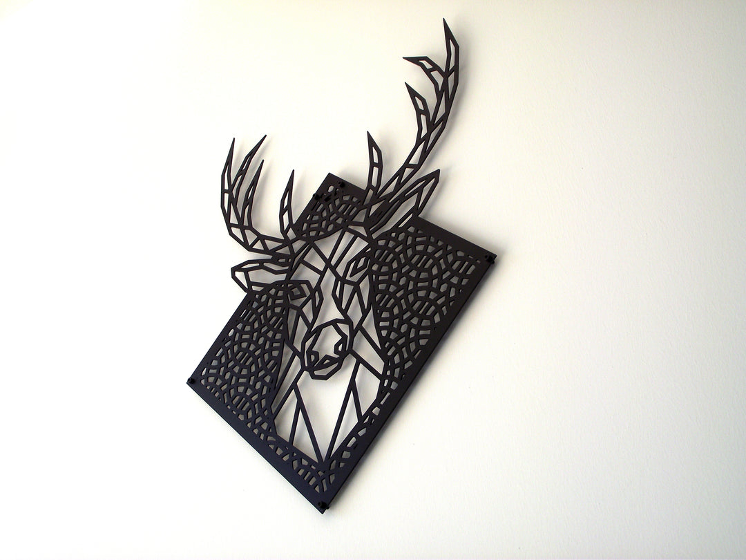 ・"Deer"・Premium Metal Wall Art - Limited Edition | Artdesigna Glass Printing Wall Arts.