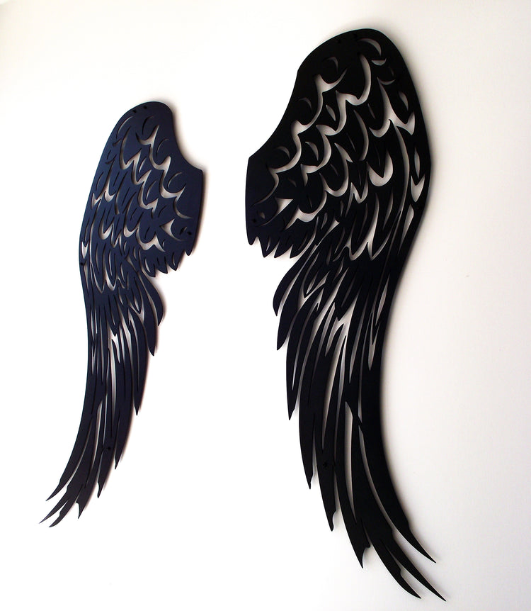 ・"Angel Wings"・Premium Metal Wall Art - Limited Edition | Artdesigna Glass Printing Wall Arts.