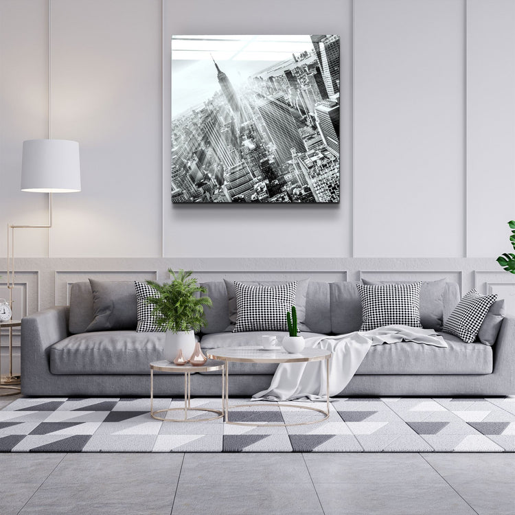 ・"New York"・Glass Wall Art | Artdesigna Glass Printing Wall Arts.