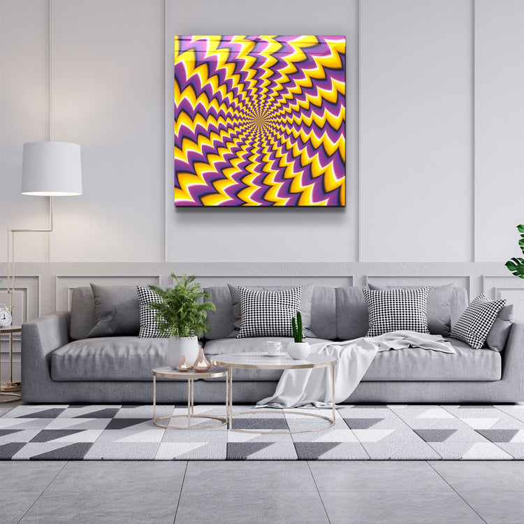 ・"Hypnotize"・Glass Wall Art | Artdesigna Glass Printing Wall Arts.