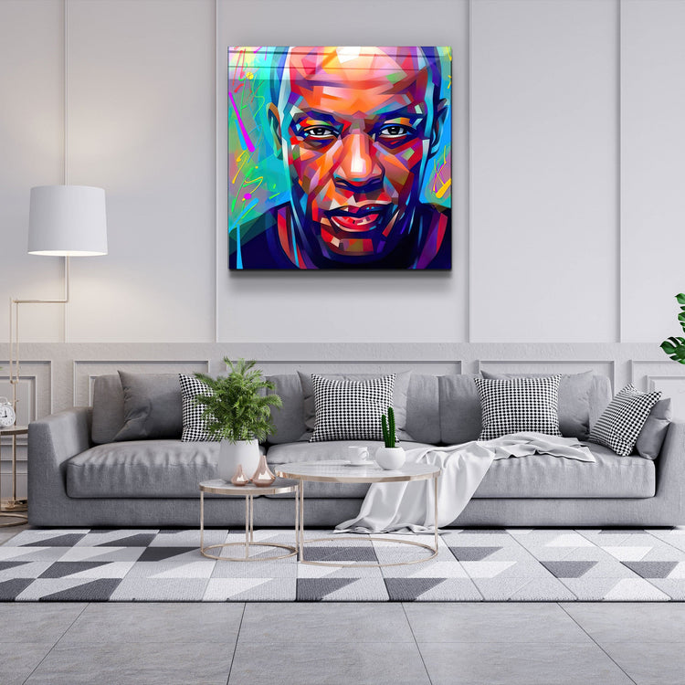 ・"Dre"・Glass Wall Art | Artdesigna Glass Printing Wall Arts.