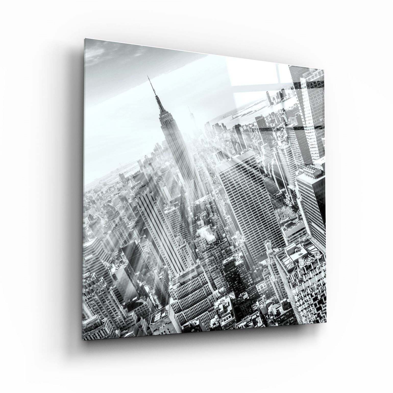 ・"New York"・Glass Wall Art | Artdesigna Glass Printing Wall Arts.