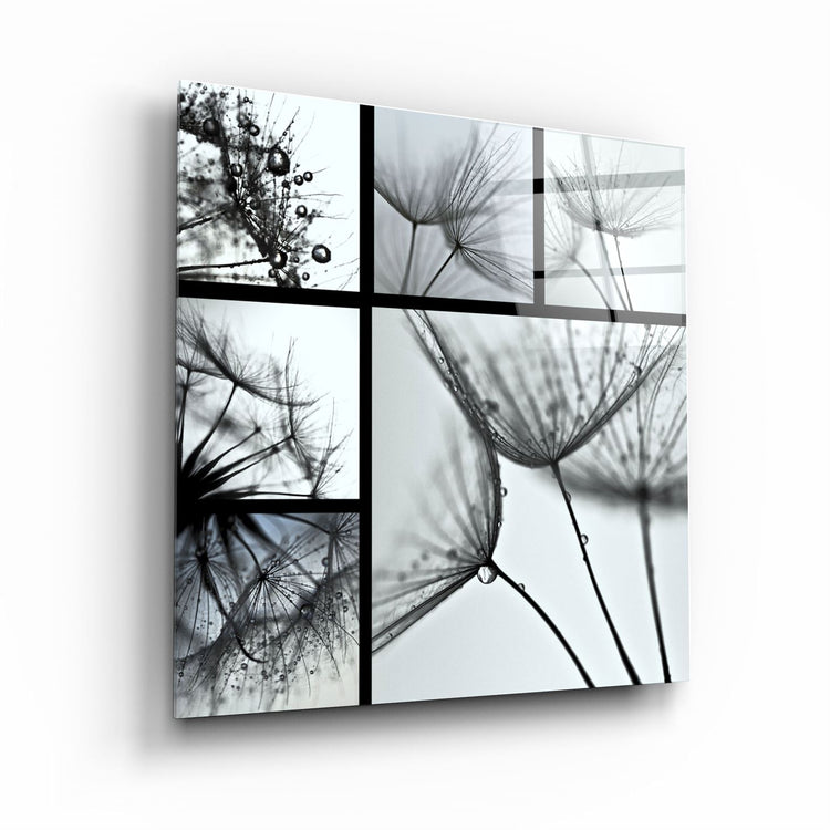 ・"Flower"・Glass Wall Art | Artdesigna Glass Printing Wall Arts.