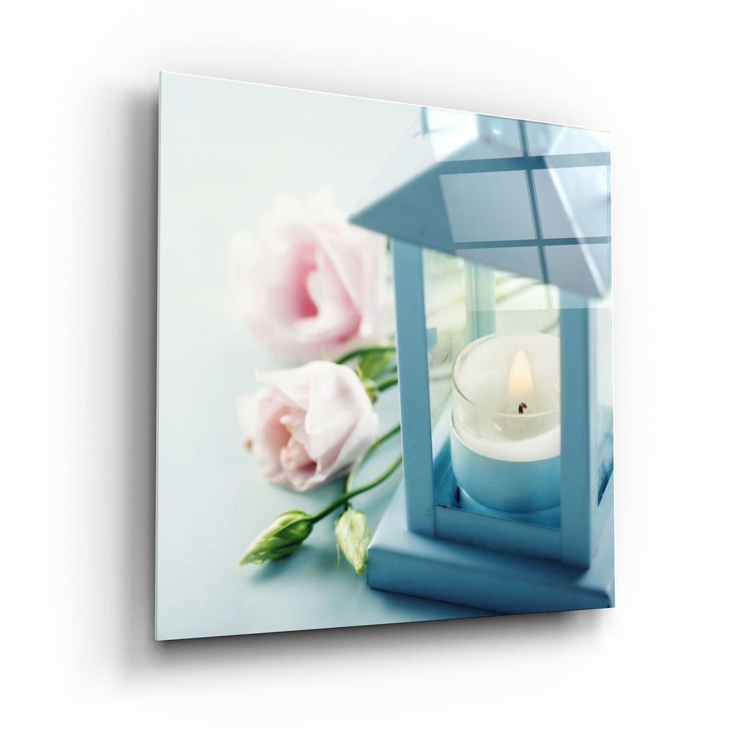 ・"Candle"・Glass Wall Art | Artdesigna Glass Printing Wall Arts.