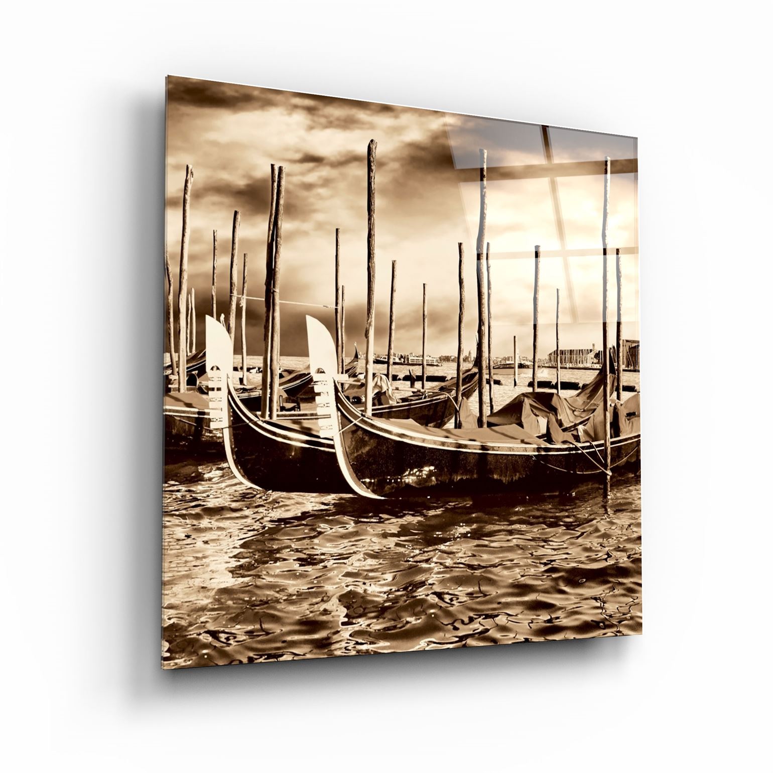 ・"Venetian"・Glass Wall Art | Artdesigna Glass Printing Wall Arts.