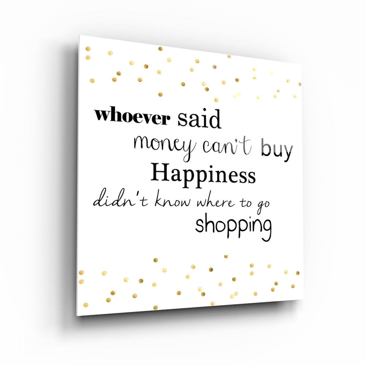 ・"Shopping"・Glass Wall Art | Artdesigna Glass Printing Wall Arts.