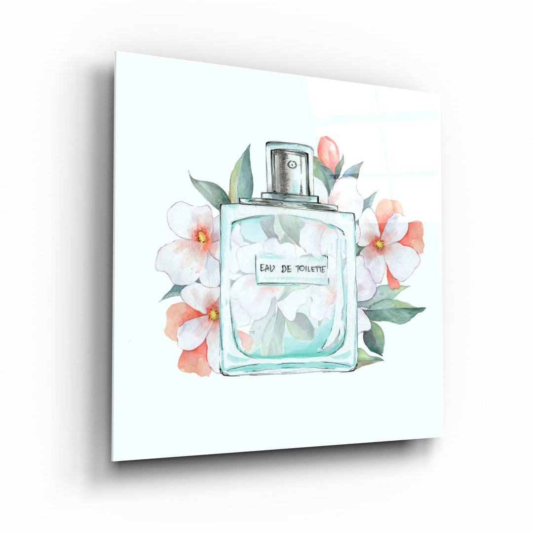 ・"Eau de Toilette"・Glass Wall Art | Artdesigna Glass Printing Wall Arts.