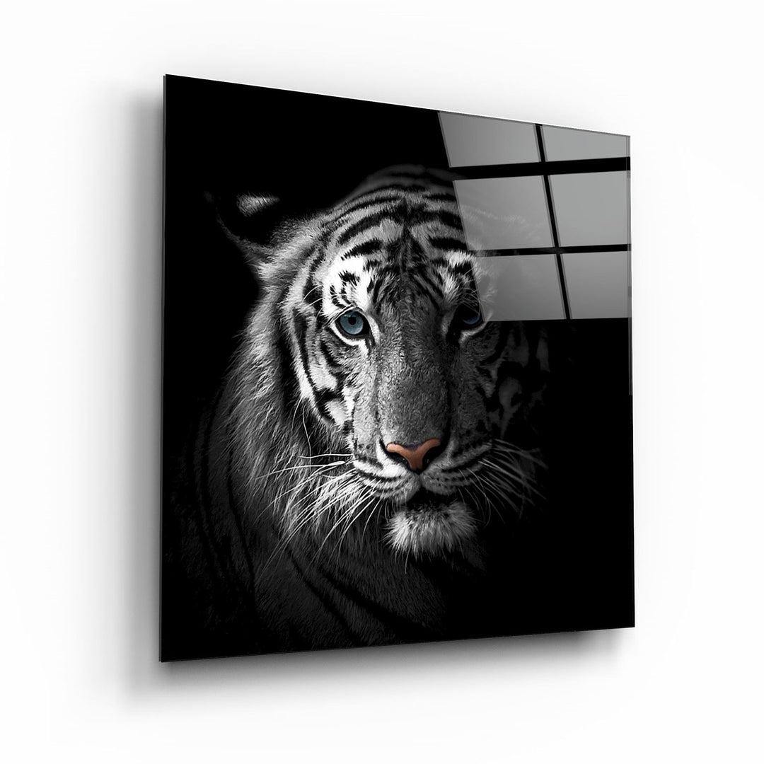 ・"Tiger"・Glass Wall Art | Artdesigna Glass Printing Wall Arts.