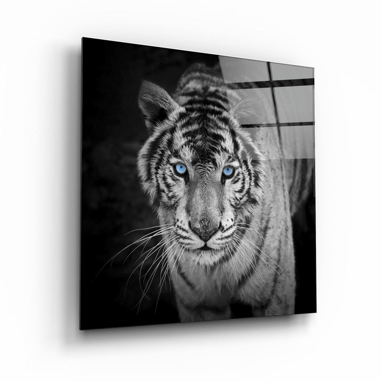 ・"Tiger"・Glass Wall Art | Artdesigna Glass Printing Wall Arts.