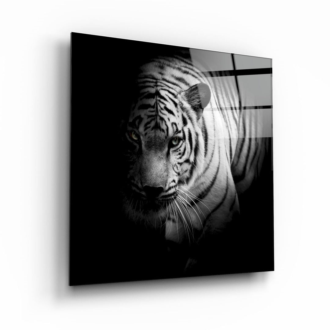 ・"Leopard"・Glass Wall Art | Artdesigna Glass Printing Wall Arts.