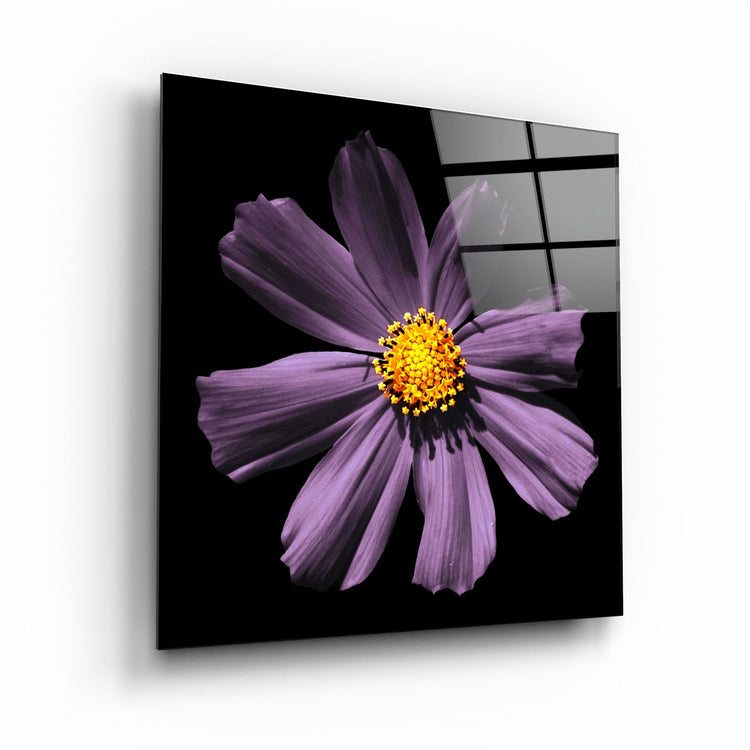 ・"Pink flower"・Glass Wall Art | Artdesigna Glass Printing Wall Arts.