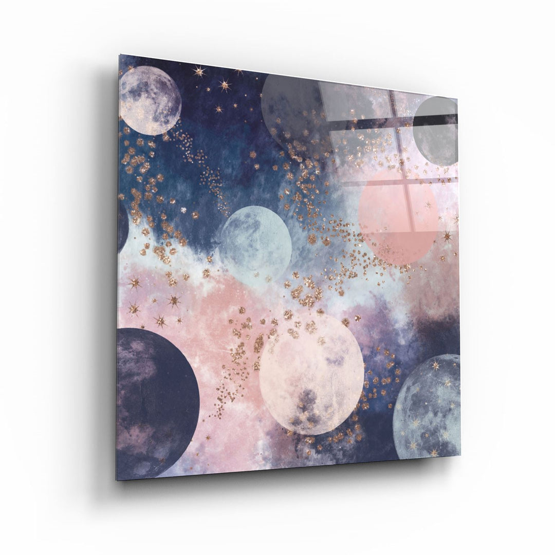 ."Pastel Abstract 4". Glass Wall Art | Artdesigna Glass Printing Wall Arts.