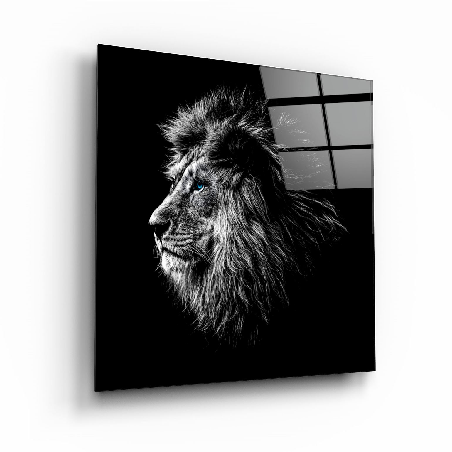 ・"Lion"・Glass Wall Art | Artdesigna Glass Printing Wall Arts.