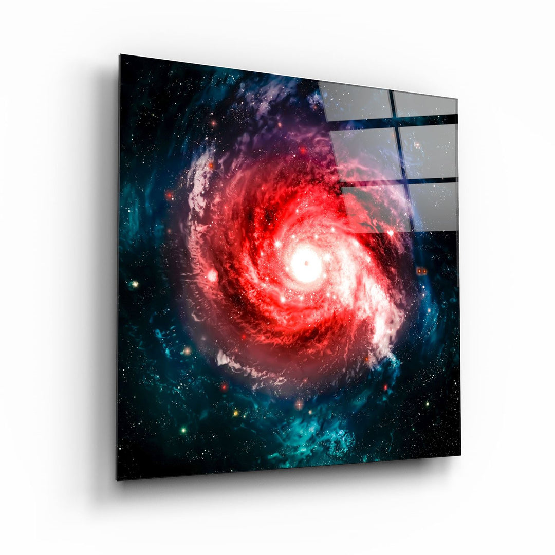 ・"In the Space-2"・Glass Wall Art | Artdesigna Glass Printing Wall Arts.