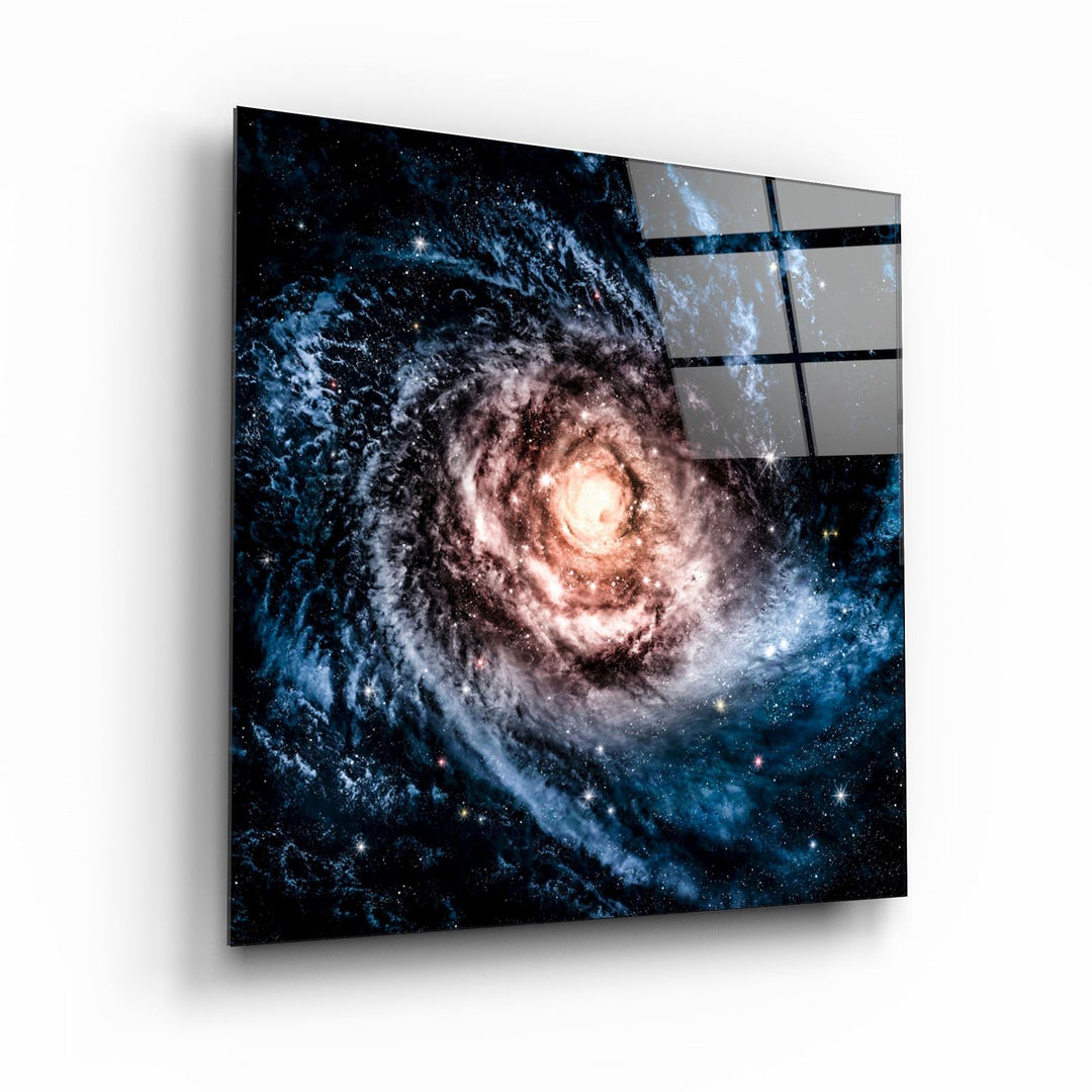 ・"In the Space-3"・Glass Wall Art | Artdesigna Glass Printing Wall Arts.