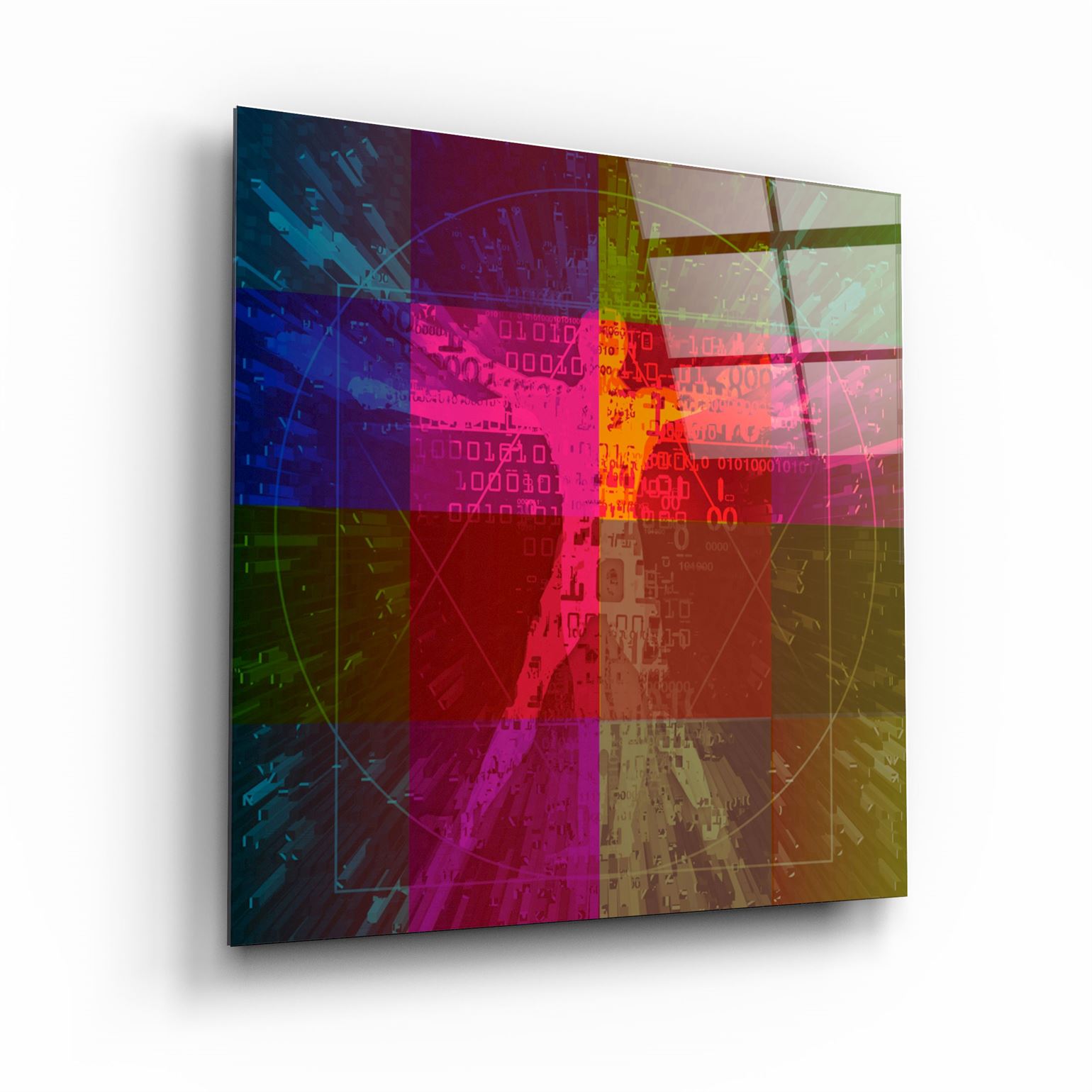 ・"Absctract Colors"・Glass Wall Art | Artdesigna Glass Printing Wall Arts.