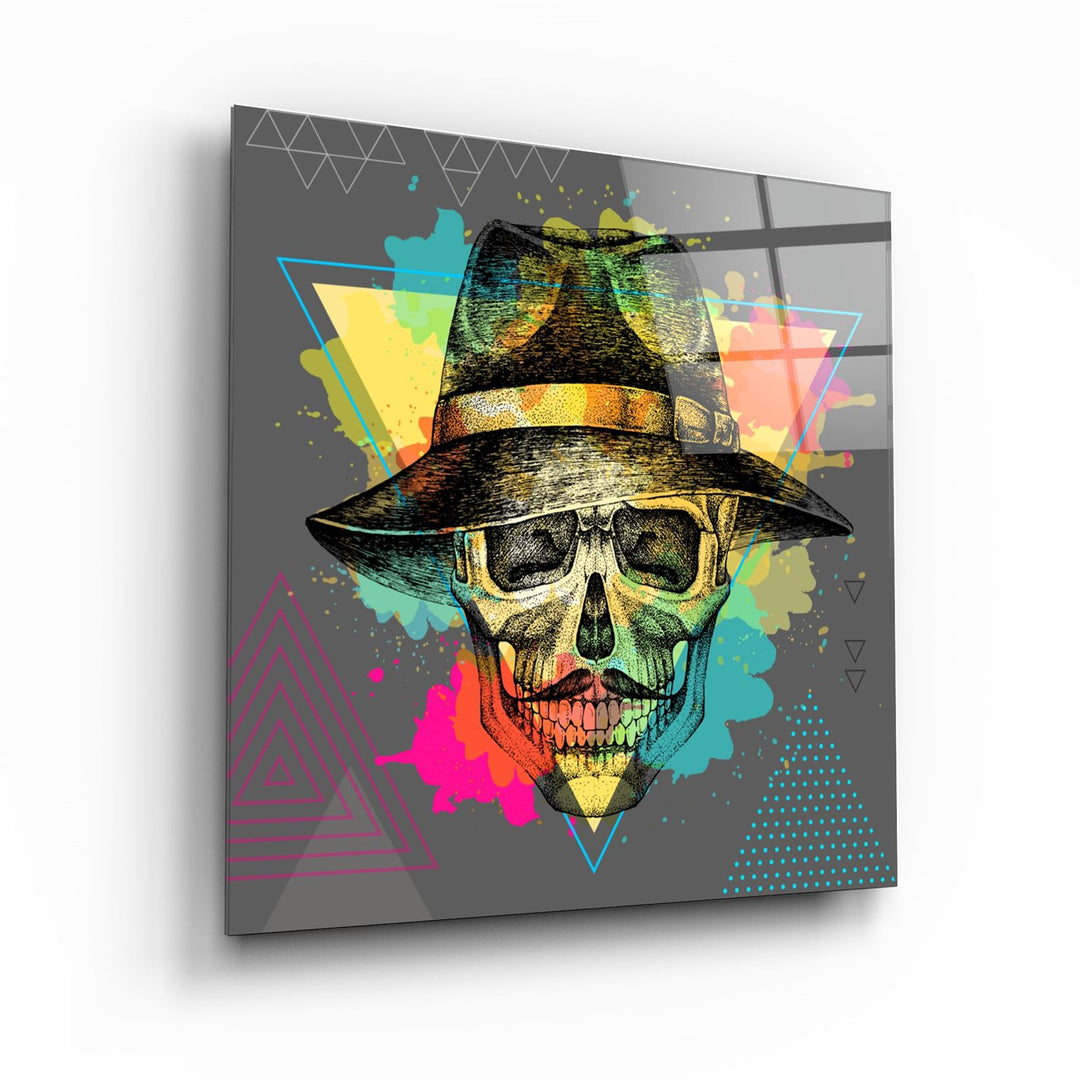 ・"Skulla4"・Glass Wall Art | Artdesigna Glass Printing Wall Arts.