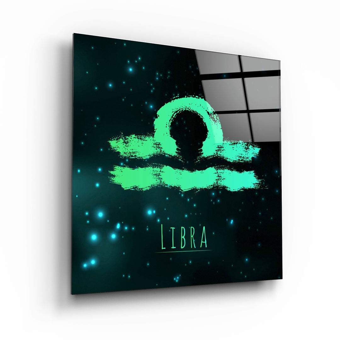 ."Zodiac V2 - Libra". Glass Wall Art | Artdesigna Glass Printing Wall Arts.