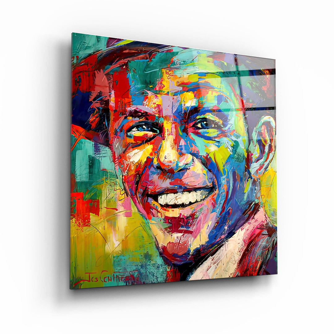 ・"Frank"・Glass Wall Art | Artdesigna Glass Printing Wall Arts.