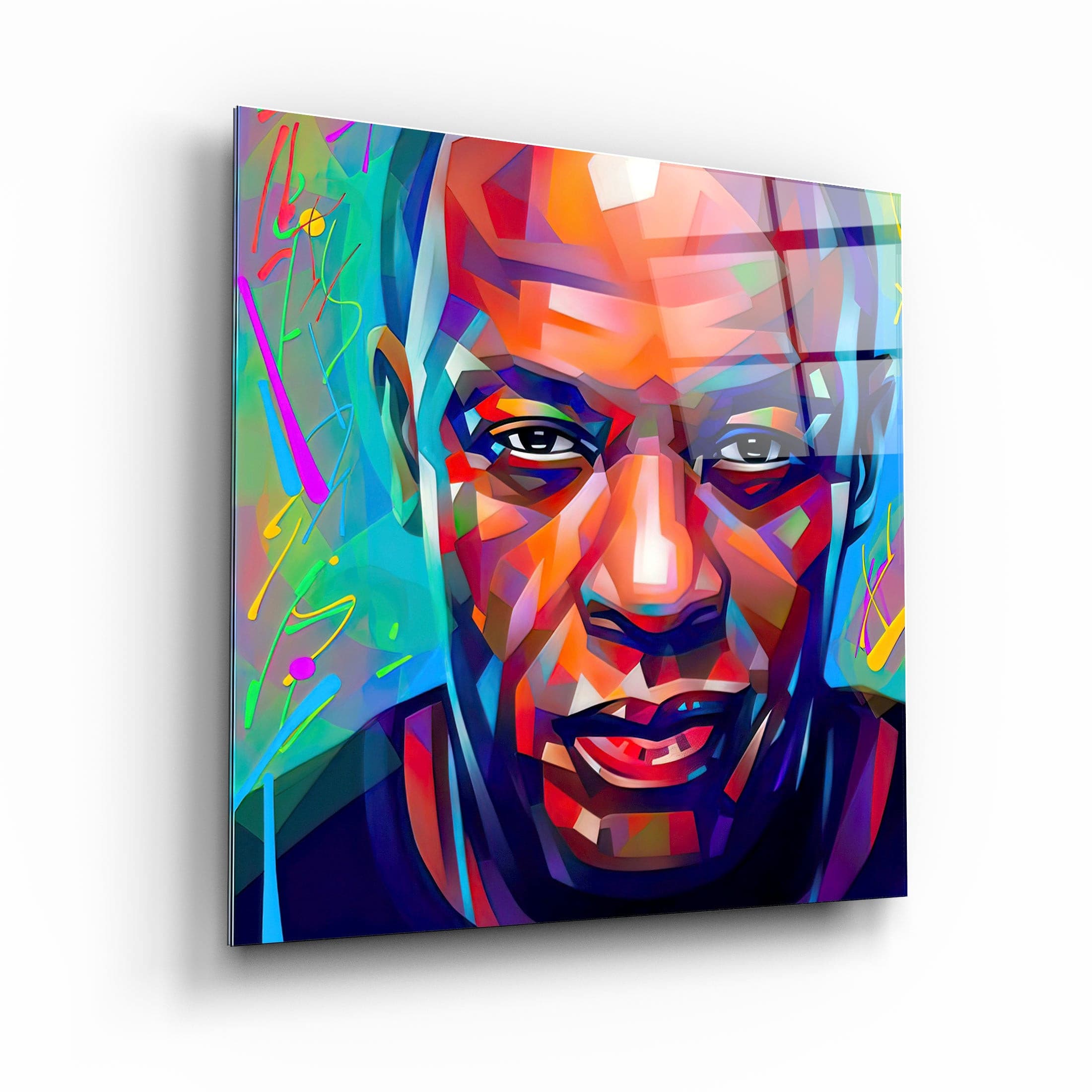 ・"Dre"・Glass Wall Art | Artdesigna Glass Printing Wall Arts.