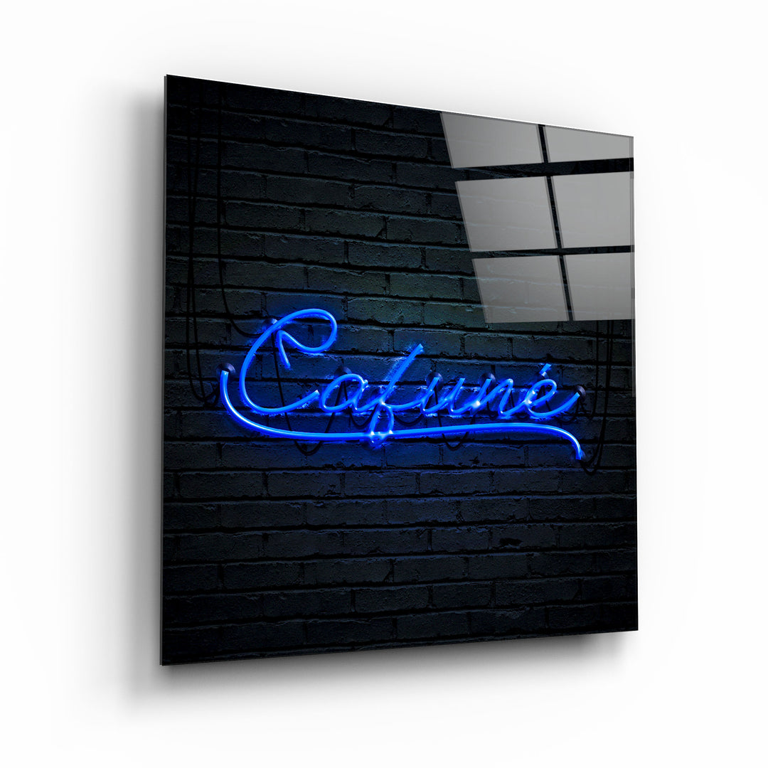 ・"Cafuné"・Glass Wall Art | Artdesigna Glass Printing Wall Arts.