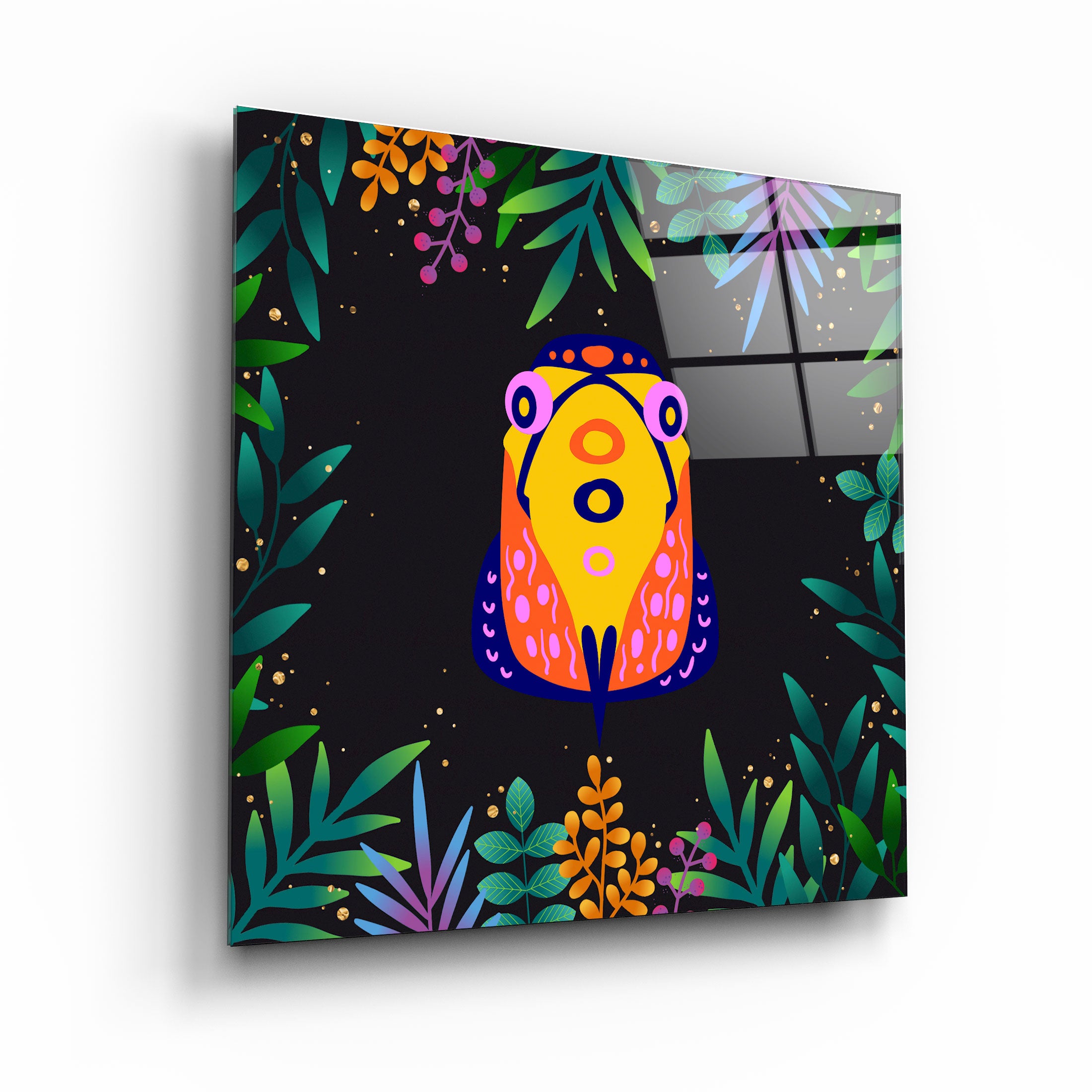 ・"Animal Republic-Toucan"・Designers Collection Glass Wall Art | Artdesigna Glass Printing Wall Arts.