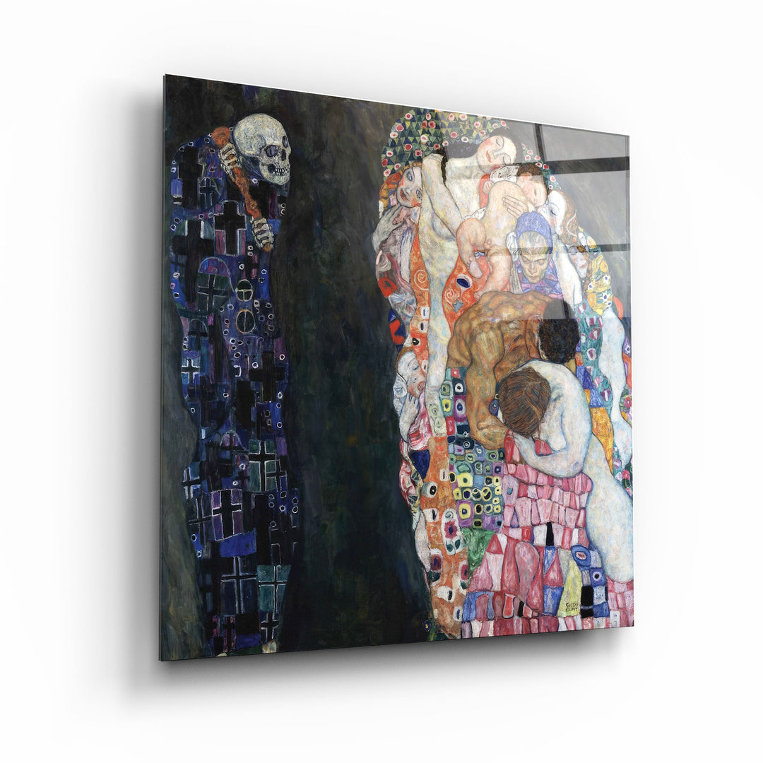 ."Gustav Klimt's Death and Life (1910-1915)". Glass Wall Art