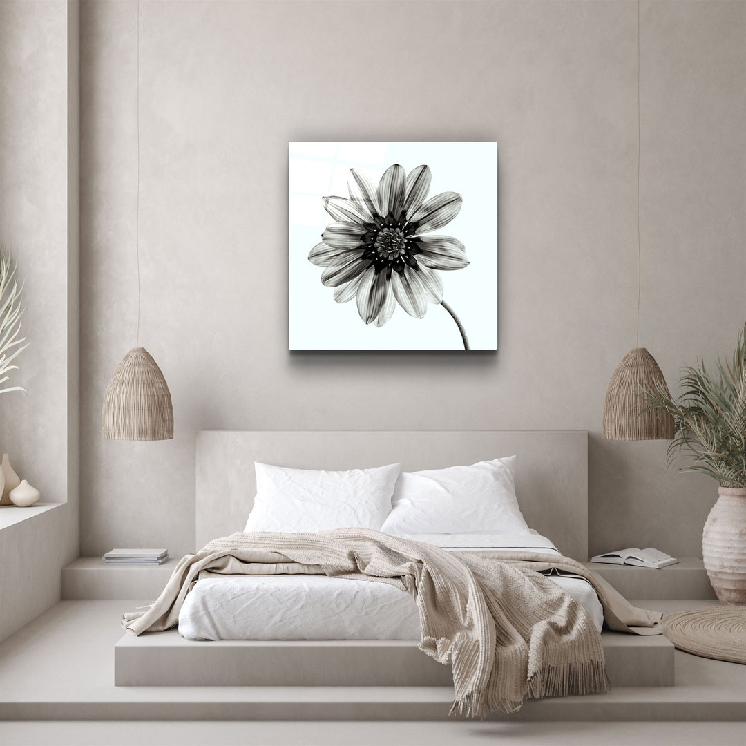 ・"Flower"・Glass Wall Art | Artdesigna Glass Printing Wall Arts.